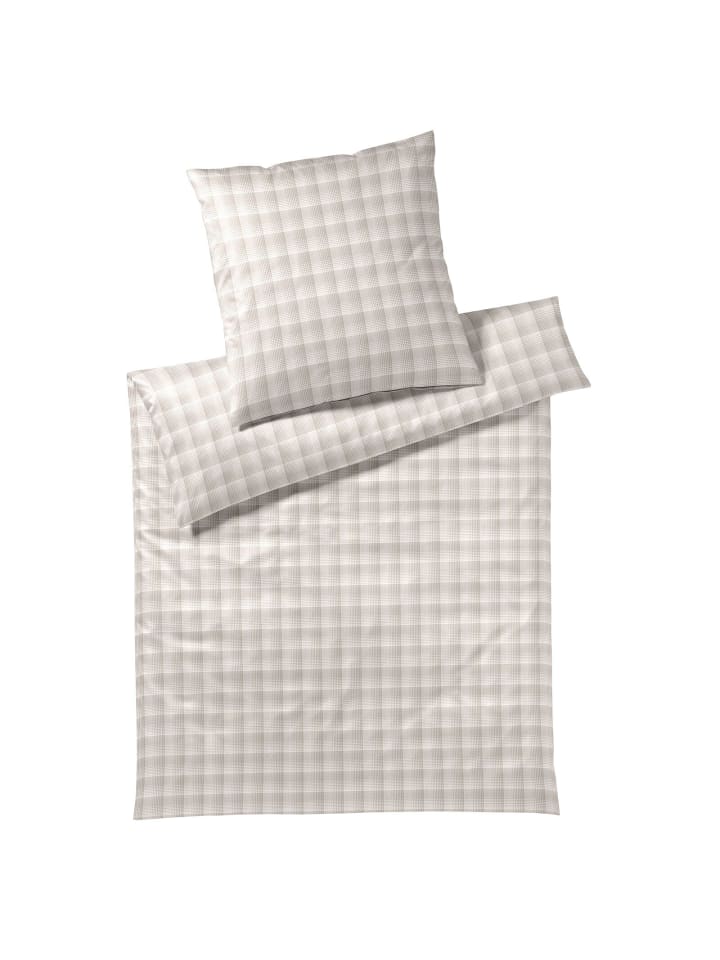 Bettwäsche Soft Checks in cream