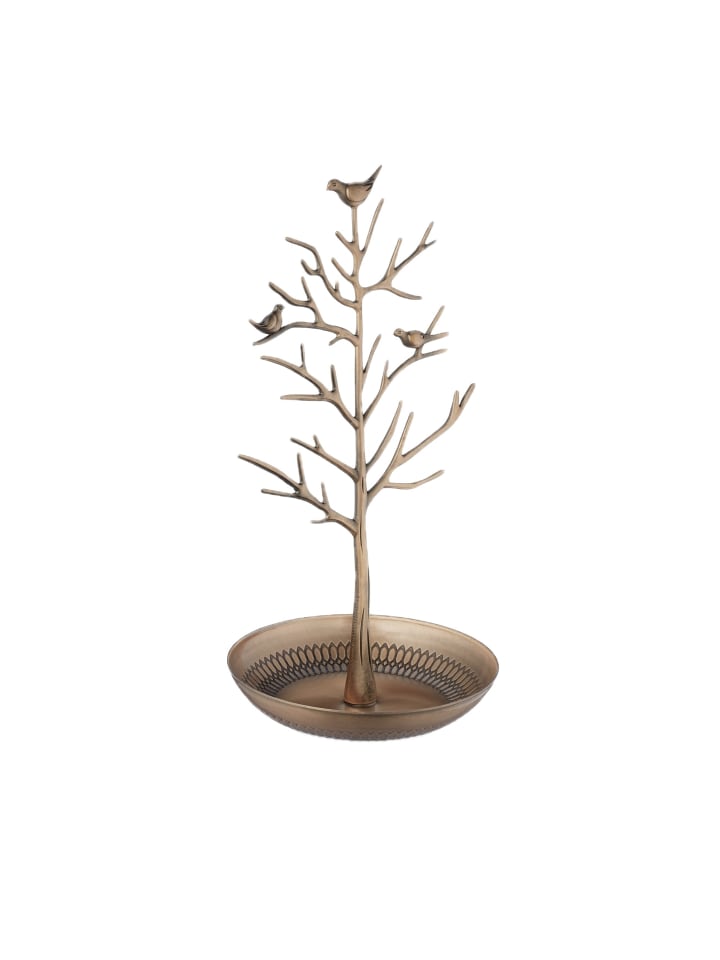 Schmuckständer "Baum" in Gold