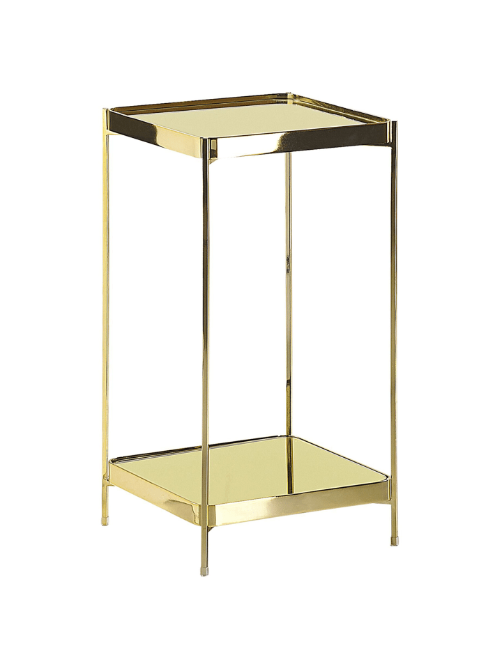 Beistelltisch ALSEA in Gold - (W) 29 x (H) 60 x (L) 29 cm