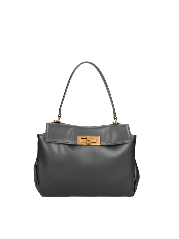 Schultertasche in BLACK