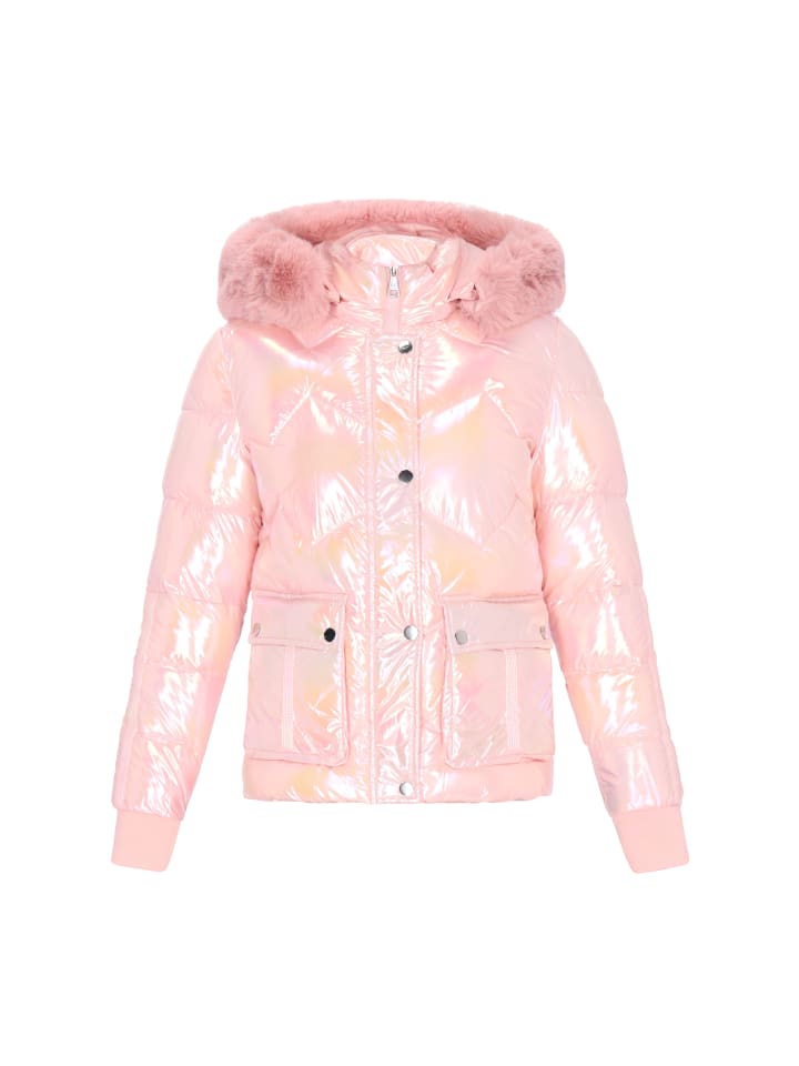 Women Jacket in rose rainbow