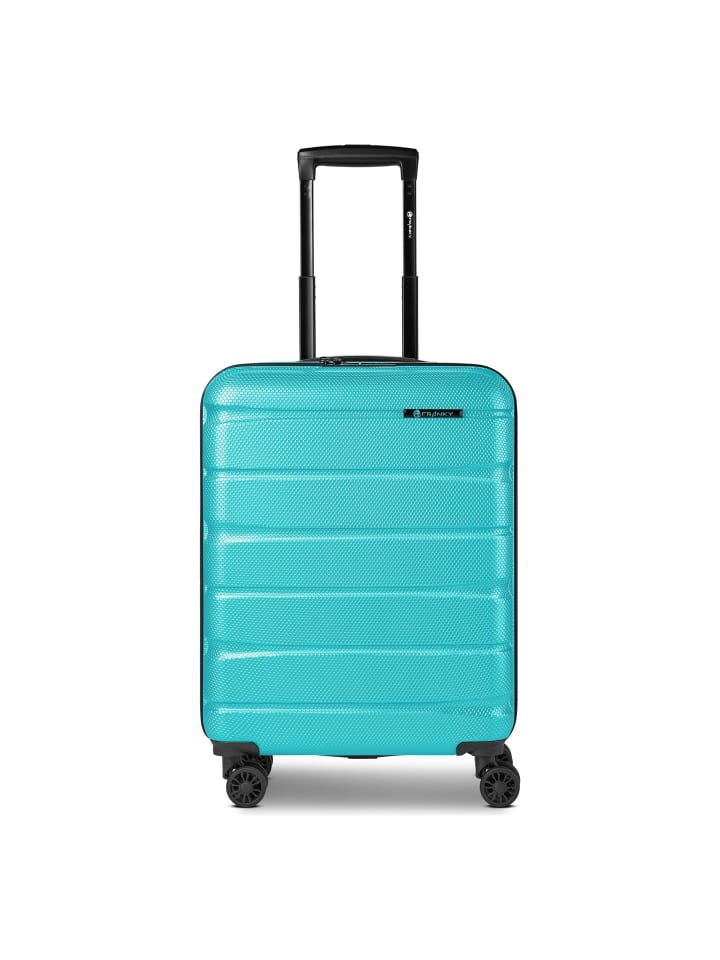 Munich 4.0 4 Rollen Kabinentrolley S 53 cm mit Dehnfalte aqua dull