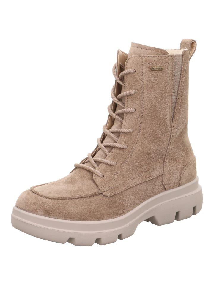 Stiefelette Beige