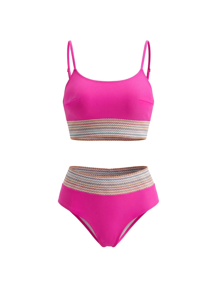 Women Swimsuit in Rose