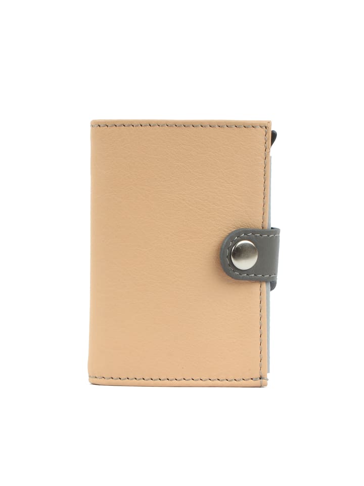 Kreditkarten-Minibörse noonyu single leather in natural