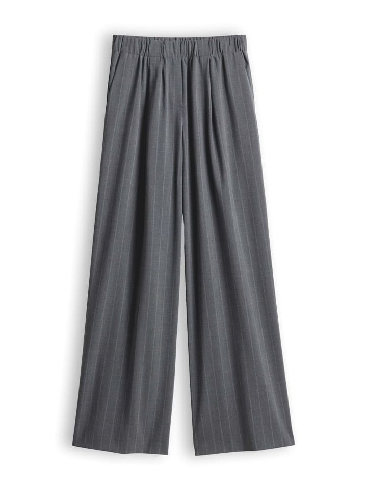 Cevil Pinstripe Hose in Featherstone Melange