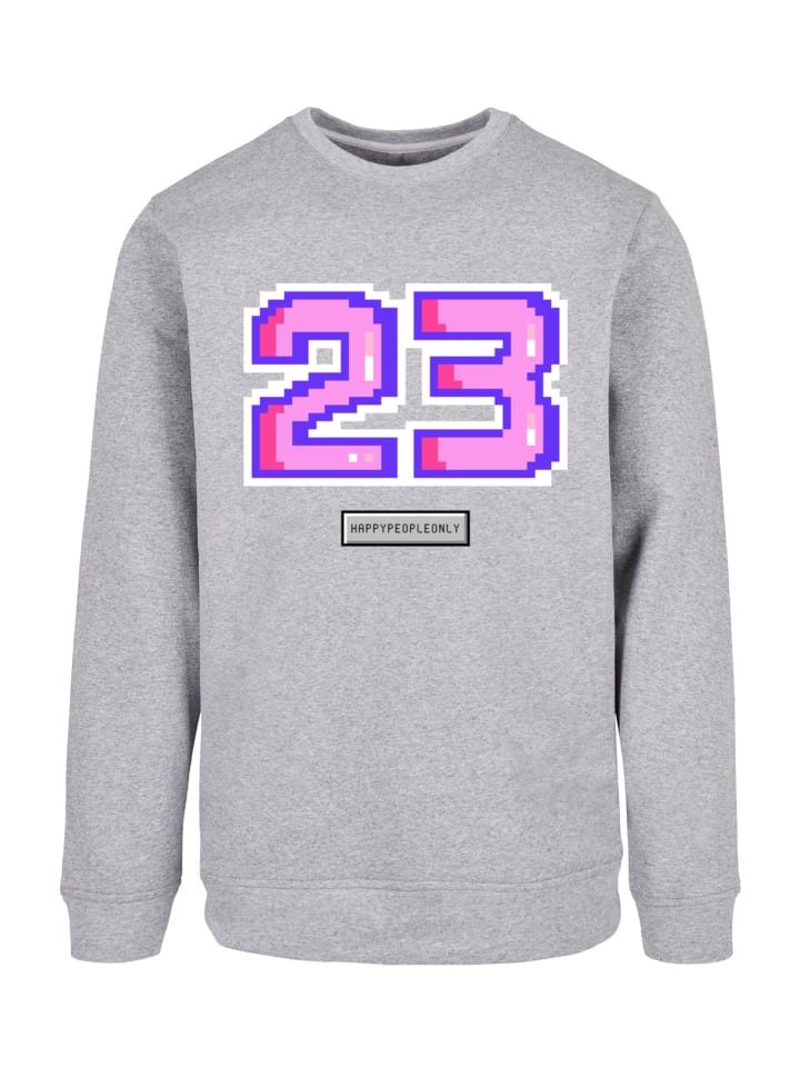 F4NT4STIC Sweatshirt Pixel 23 limango | grau pink meliert in günstig kaufen