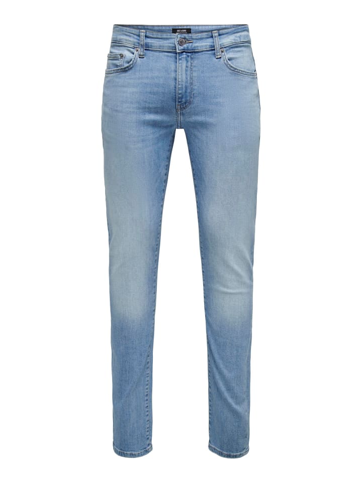 Slim Fit Jeans Hose Stretch Denim Pants ONSLOOM in Hellblau