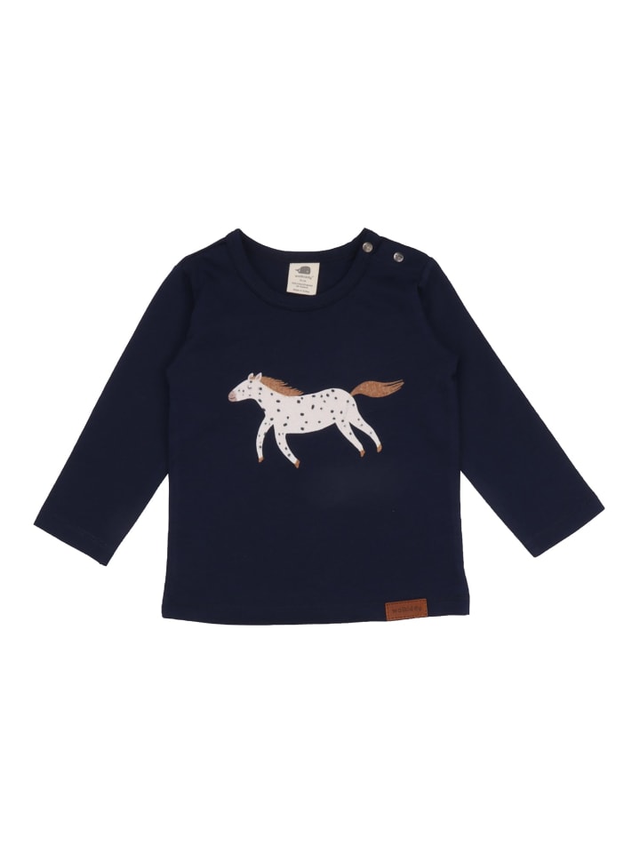 Langarmshirt Baby Horses - Baumwolle (Bio)