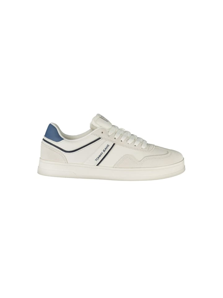 Weiß Polyurethan Herren Sneaker