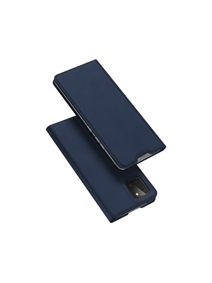 Buch Tasche kompatibel mit SAMSUNG GALAXY S23 Plus Blau in Blau
