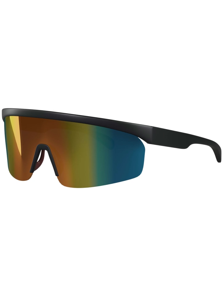 Herren Sonnenbrille in Black Red