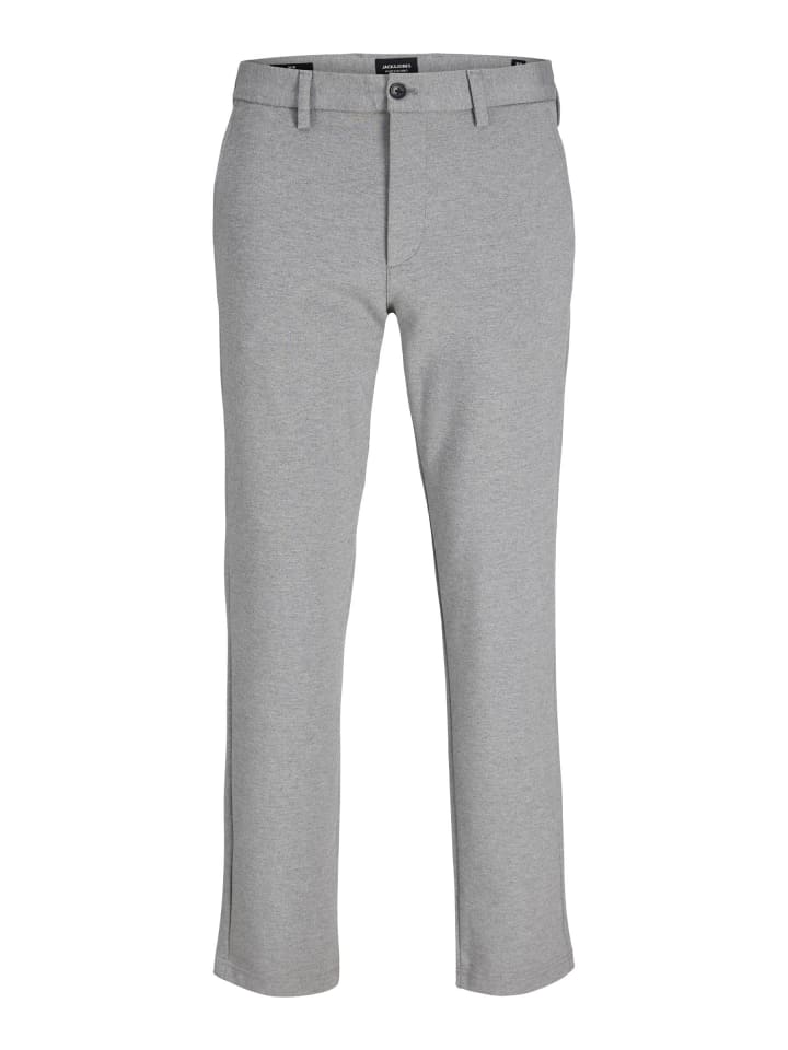 Chino Hose in Light Grey Melange