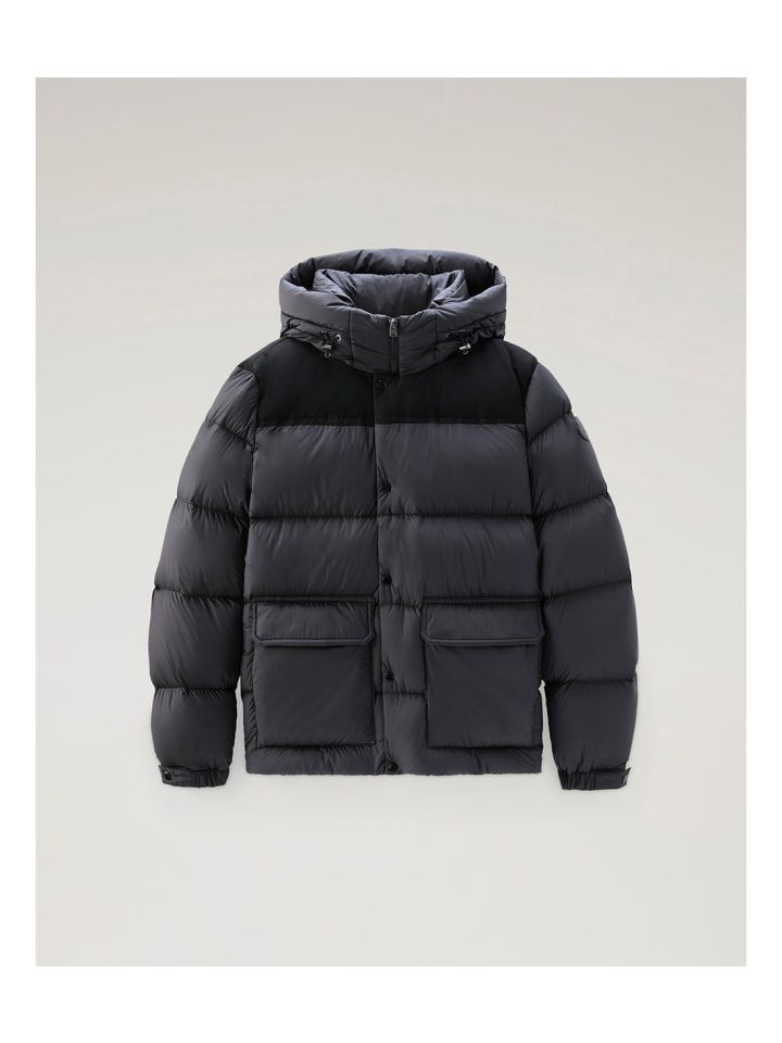 Sierra Mikrofaserjacke in Schwarz