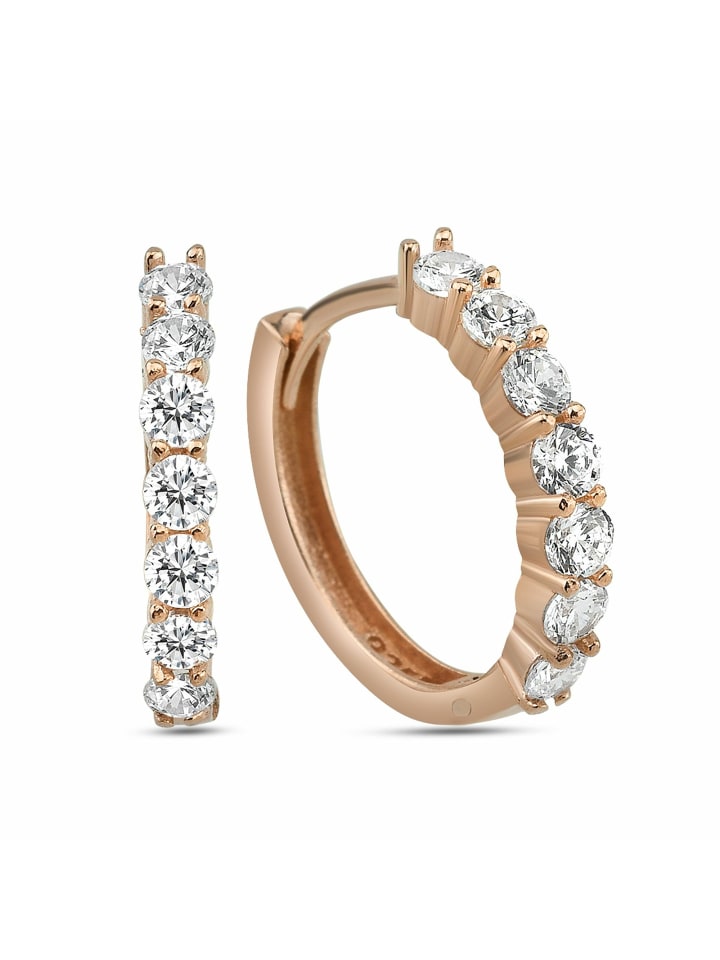 925/- Sterling Silber in rot