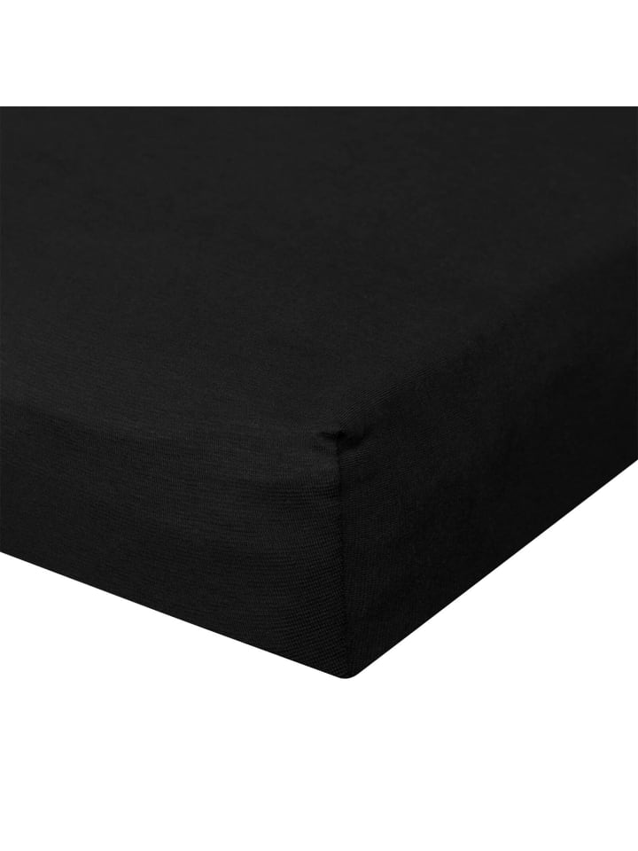 Spannbettlaken Ultra-Stretch in schwarz
