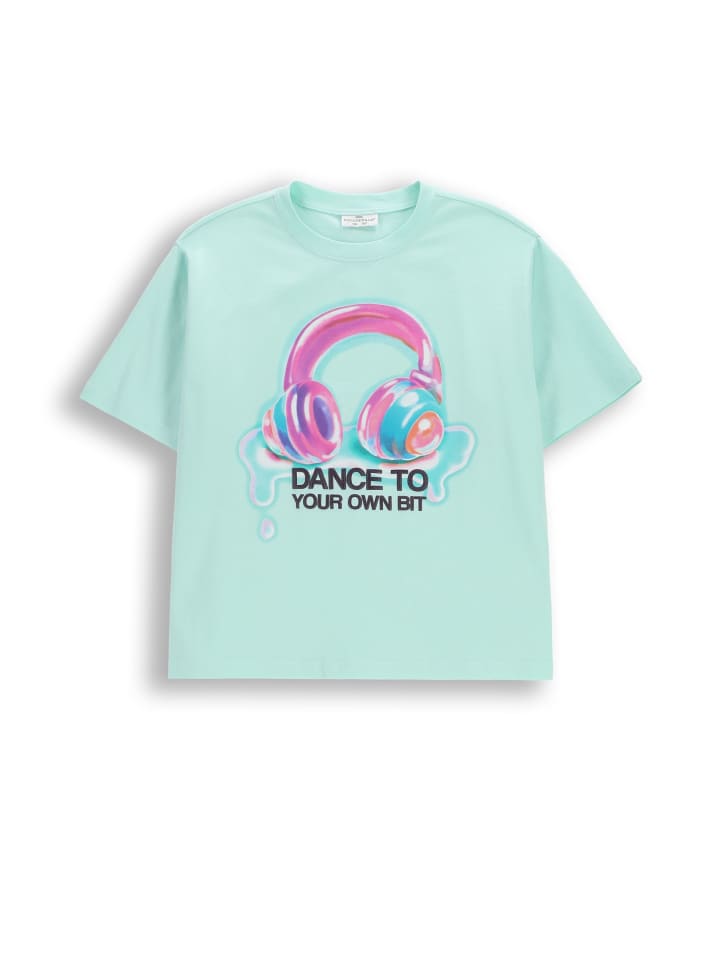 T-shirt mit kurzen Ärmeln in grün