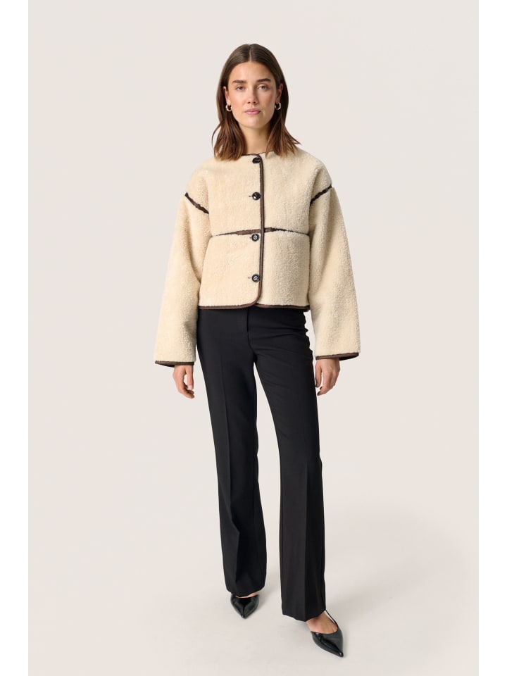 Jacke SLIsola Gerade Passform in Turtledove