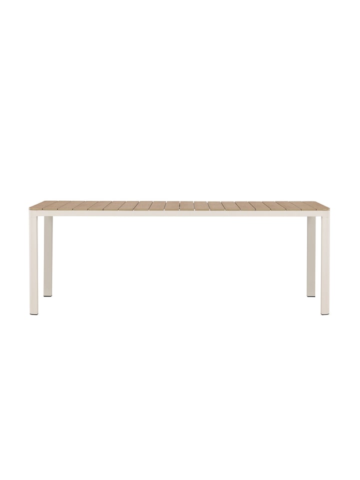 Gartentisch Etna Beige 90 x 210 cm
