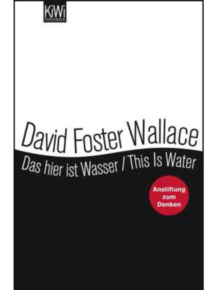 Buch - Das hier ist Wasser. This is water