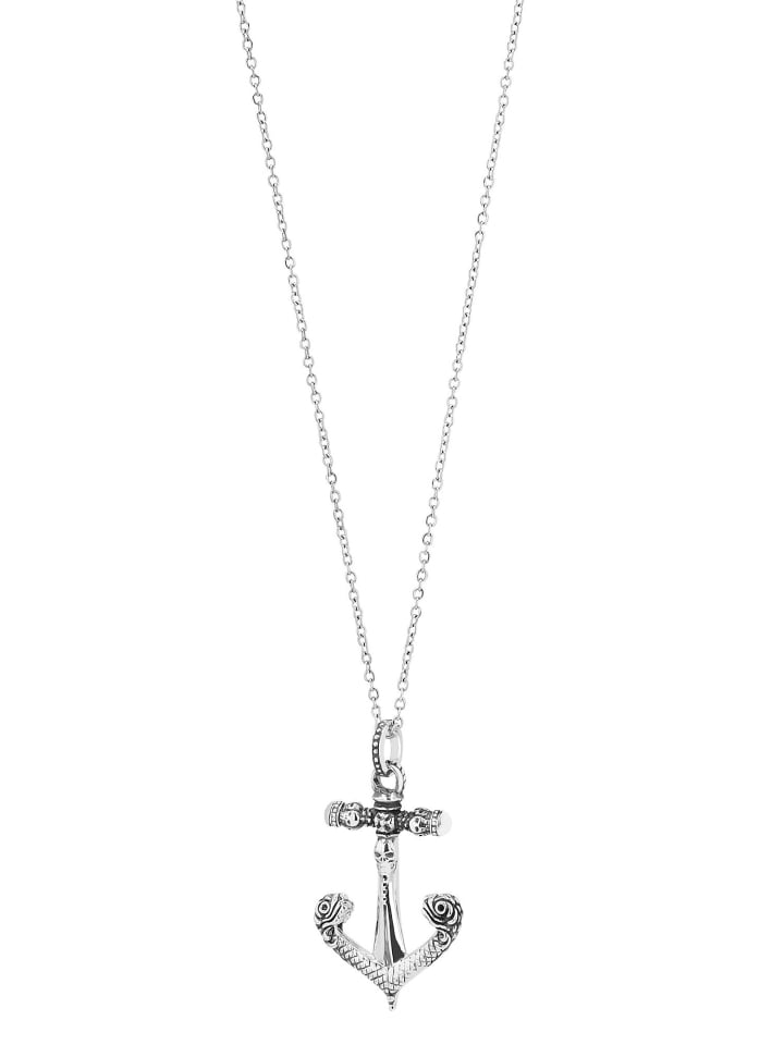 Unisex Anhänger – Totenkopfanhänger aus 925 Silber in silber