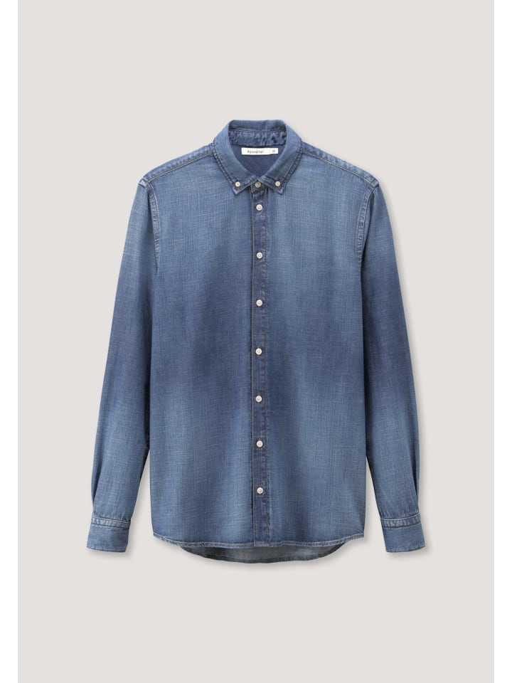 Jeans Hemd Regular in medium blue