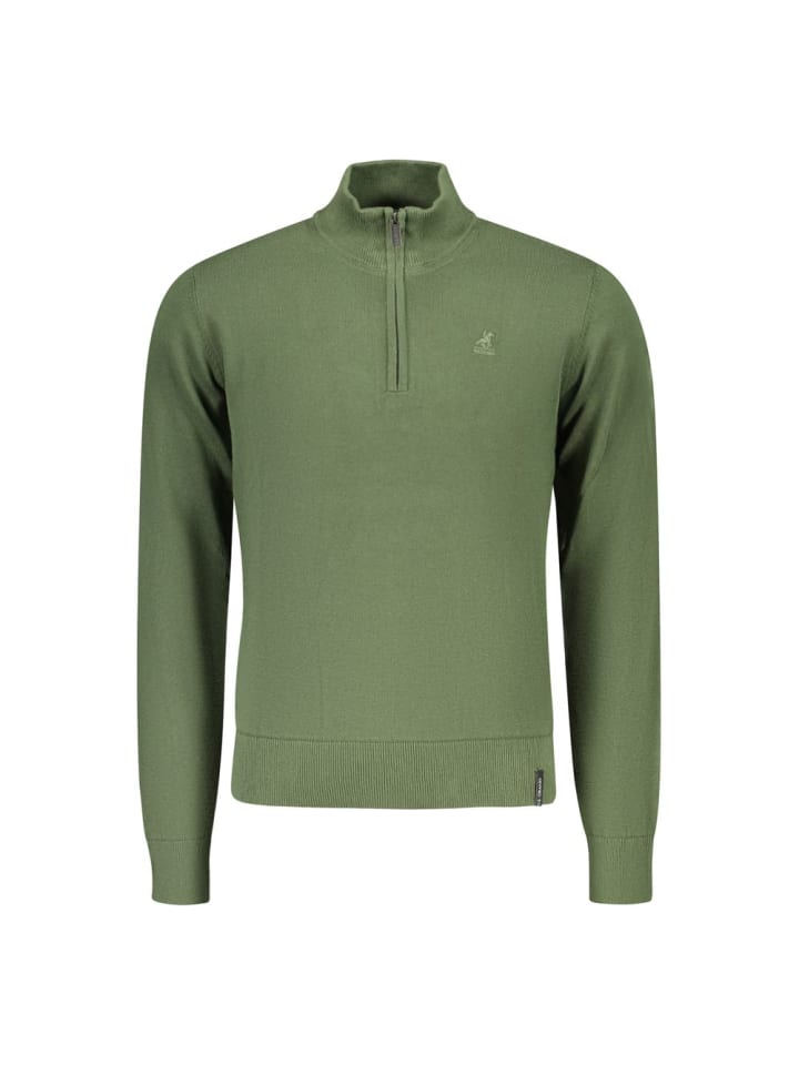 Grün Baumwolle Herren Pullover