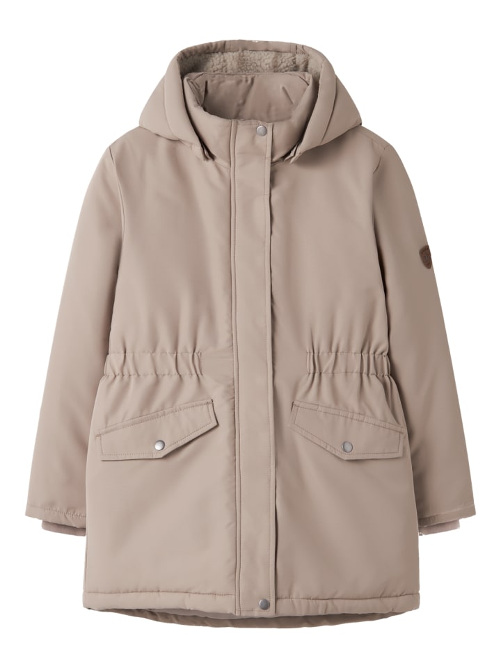 Winter-Parka Winterjacke Nkfmarlow in silver mink