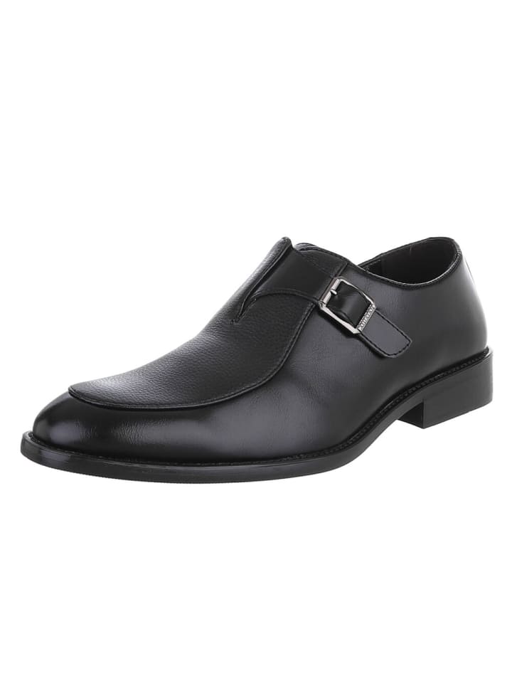 Halbschuh in Schwarz