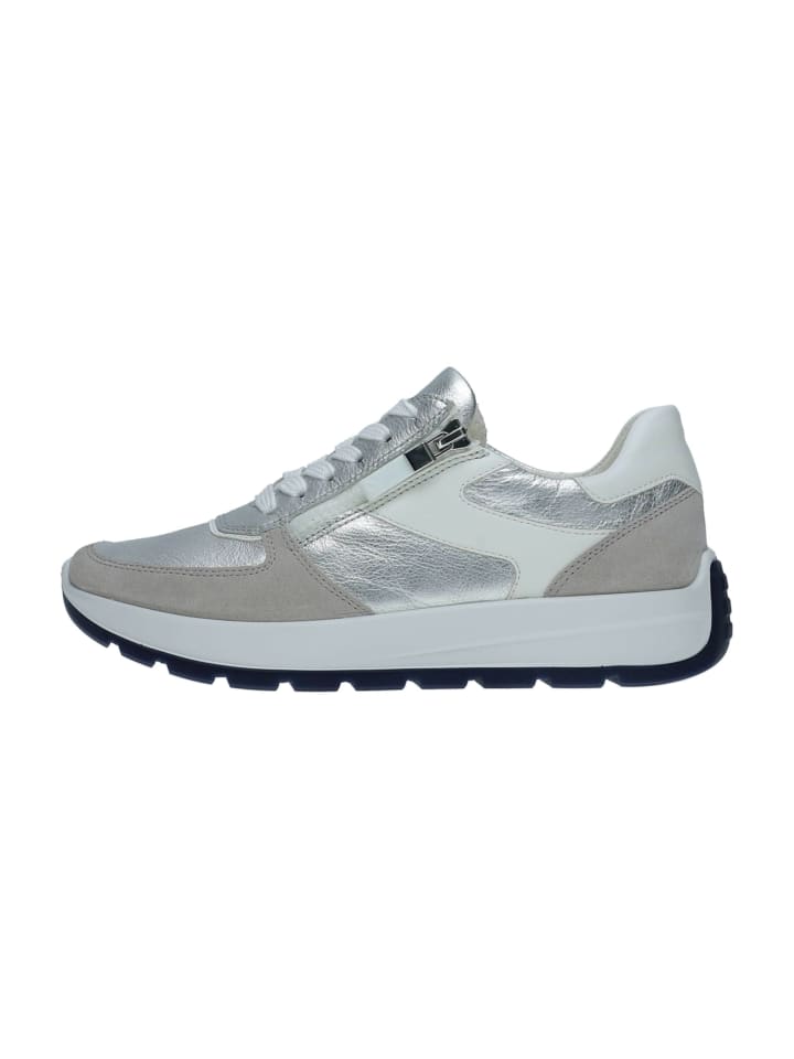Sneaker Low in Silber
