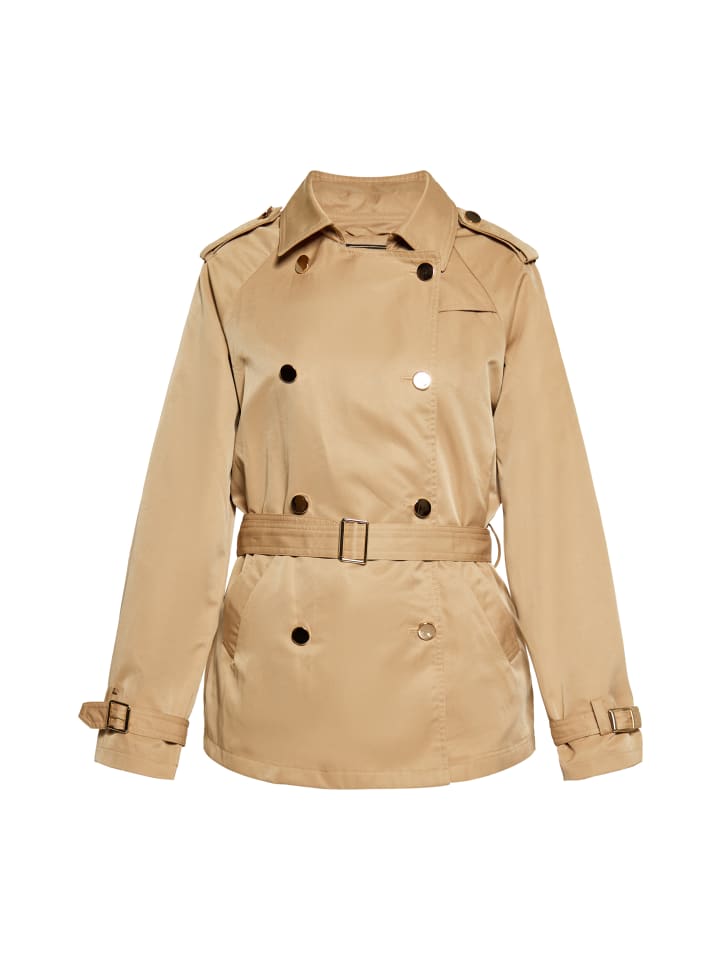Damen Kurzmantel in Beige