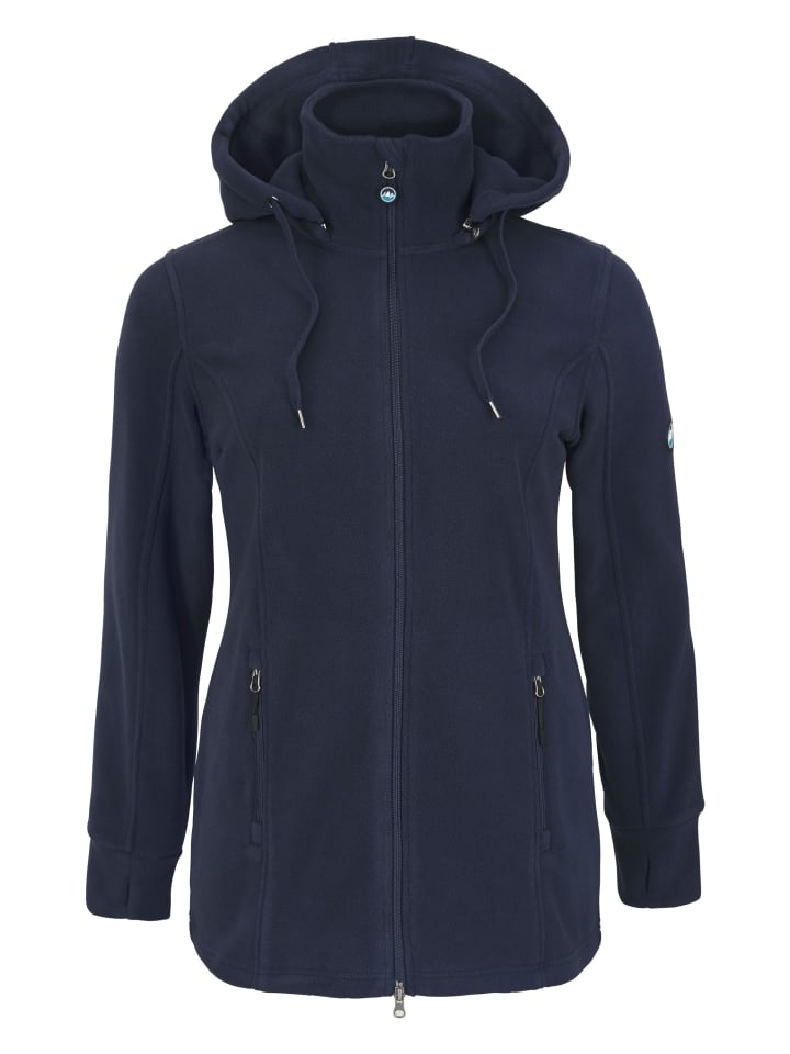 Fleecejacke in marine
