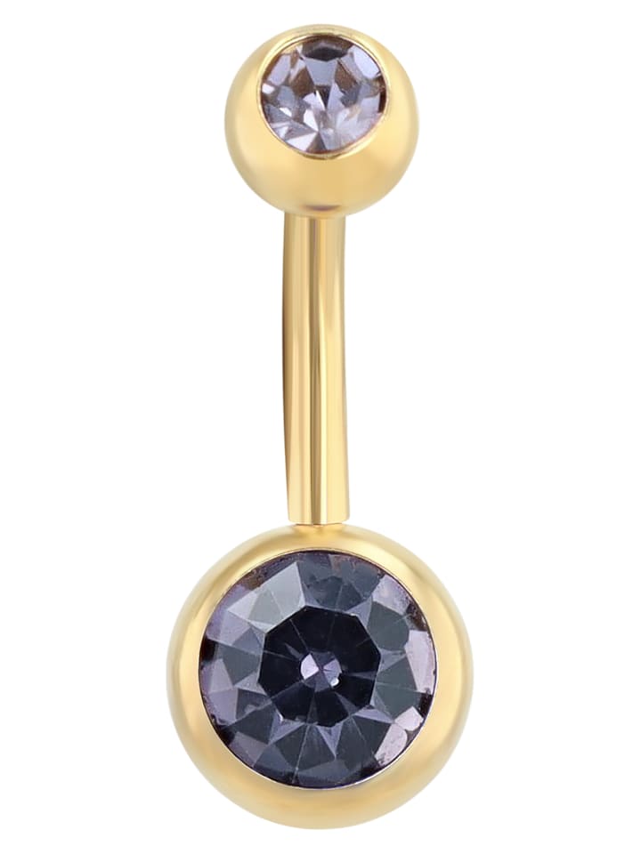 Damen Piercing aus Edelstahl in gold