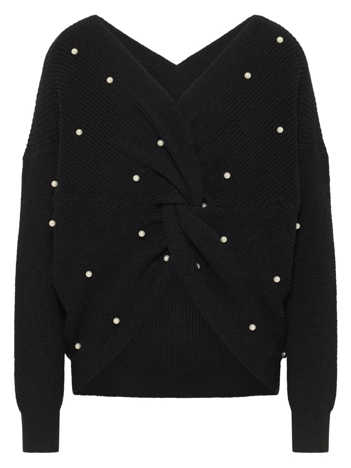 Damen Strickpullover in schwarz