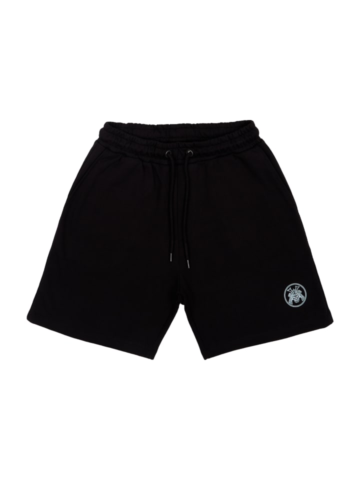 Sweatshorts Basic Samurai in Black