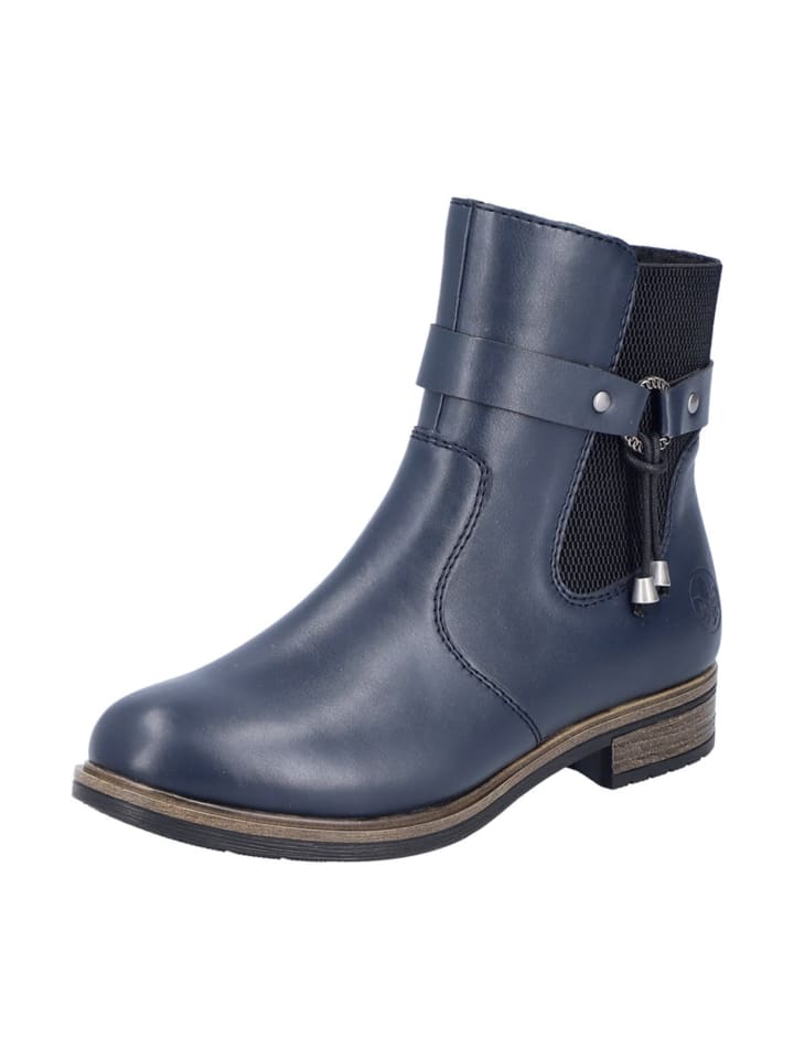 Klassische Stiefeletten in Blau