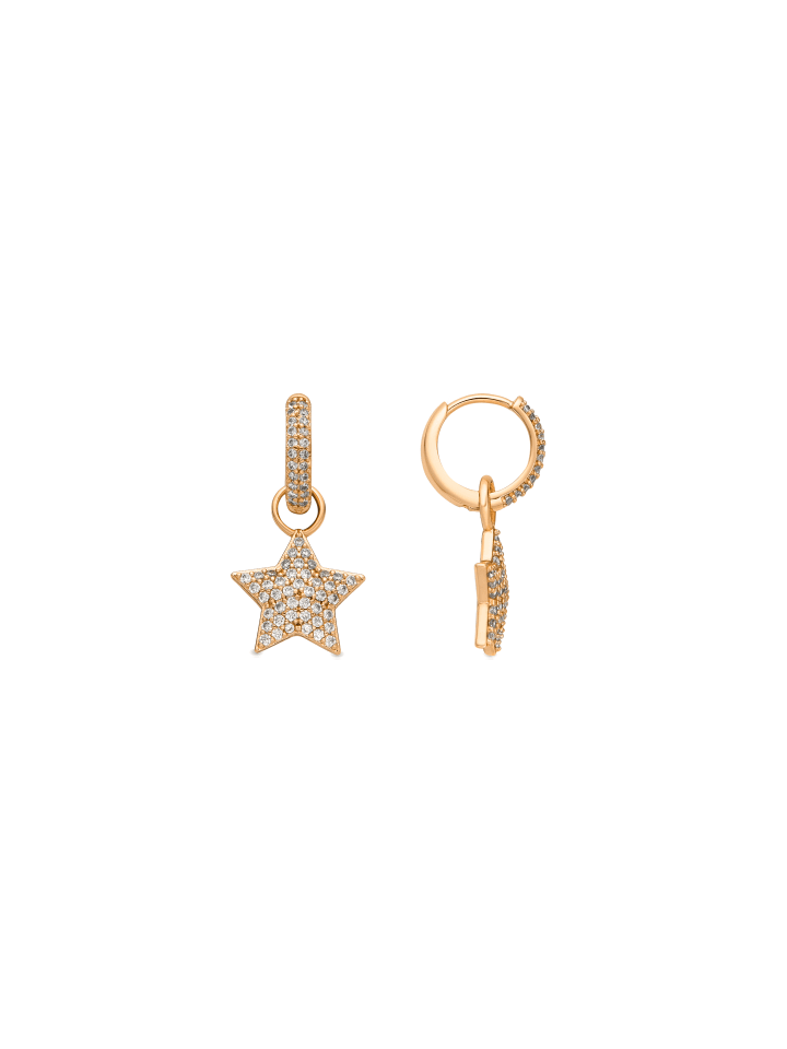 Ohrringe Sasti mit 18 Karat Goldfinish – SASTI