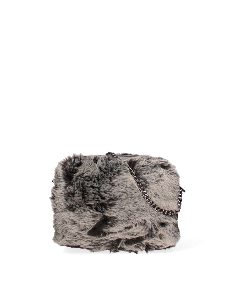 Schultertasche in DARK GREY