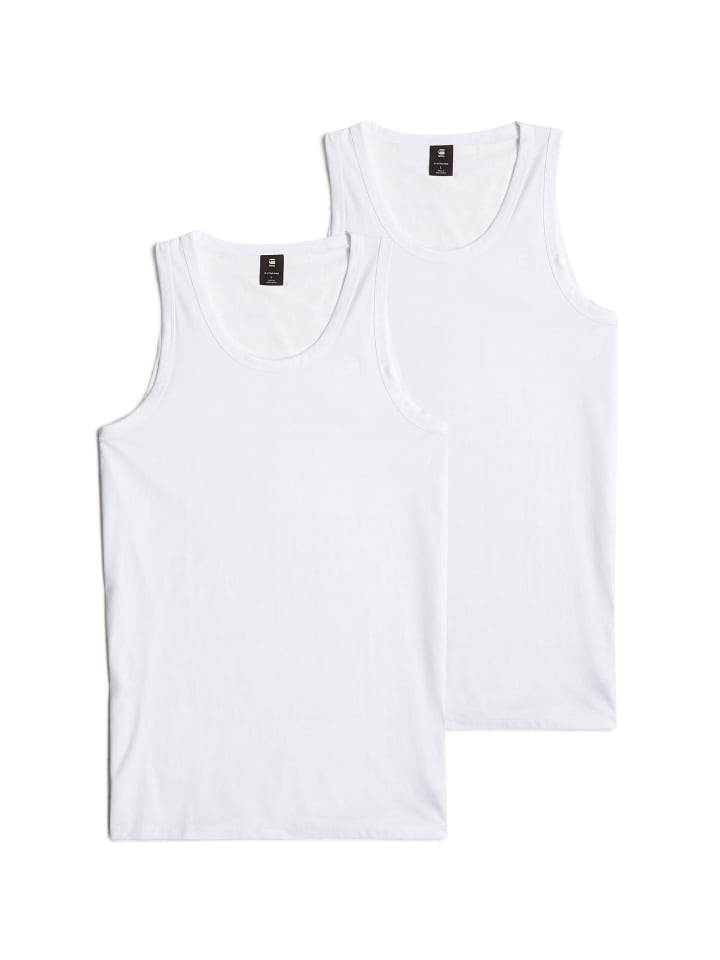 Base Tanktop 2-Pack white