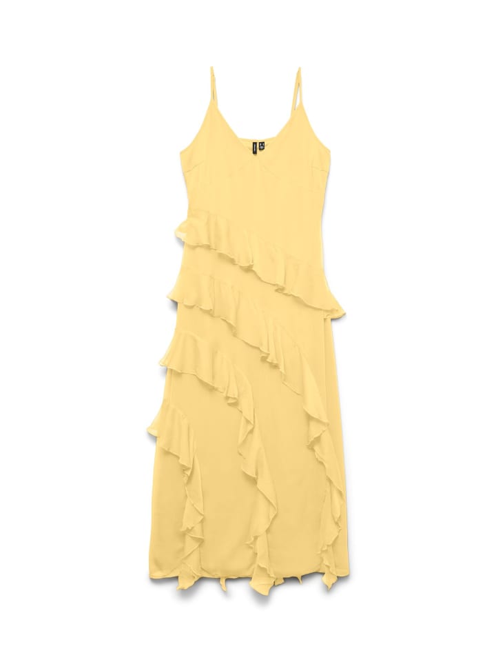 Kleid in Pale Banana