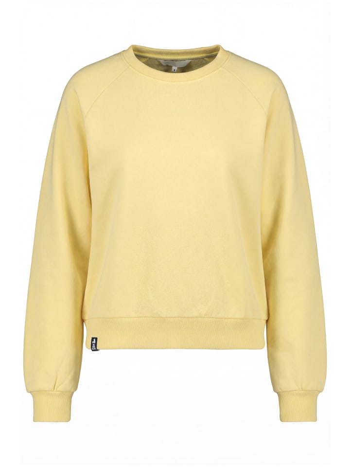 Rundhalspullover ThyraAK A in celestial yellow