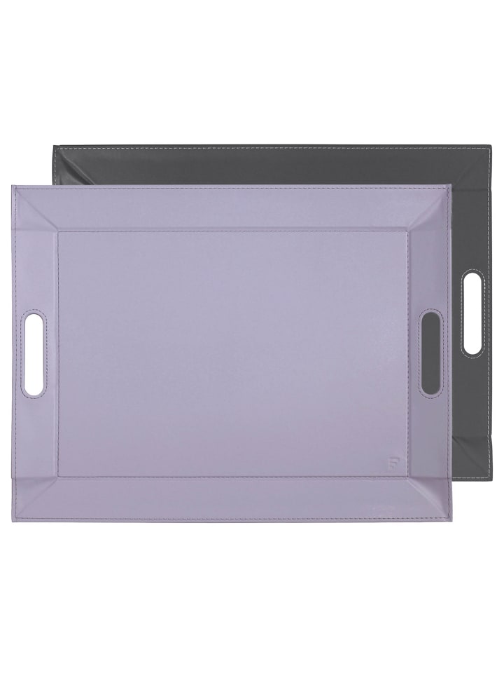 FREEFORM | 2in1 Wendetablett, DUO, flieder/grau, 45 x 35 cm