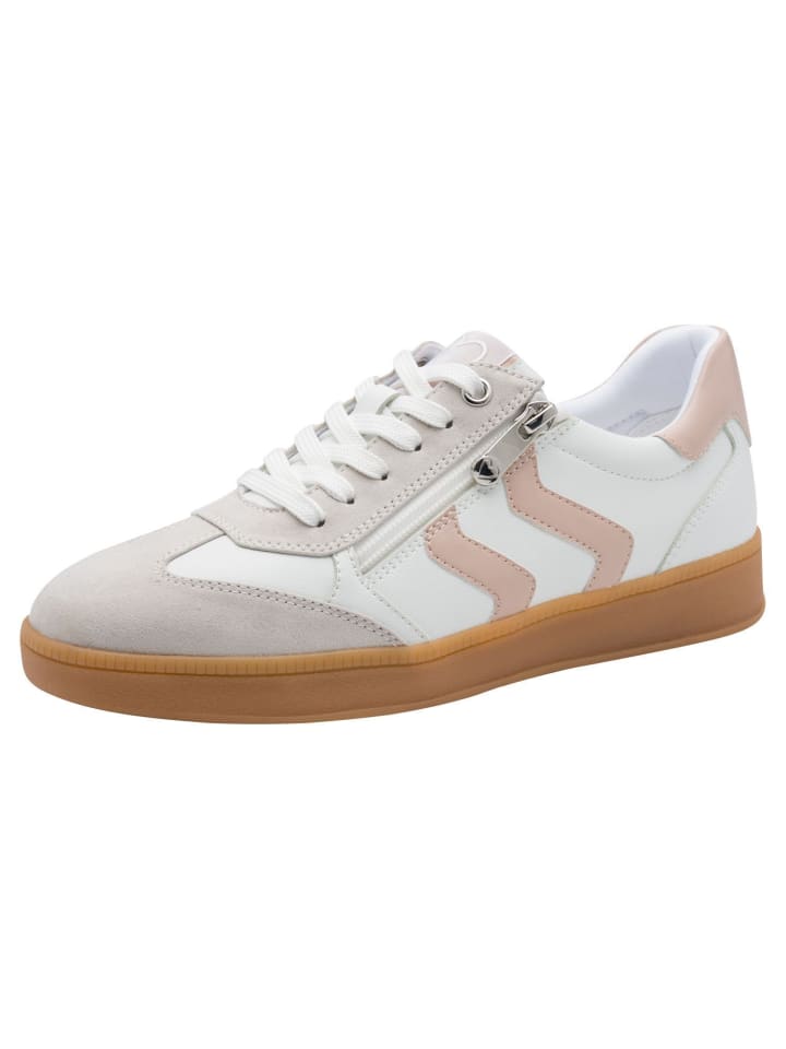 Sneaker in WHITE/ROSE