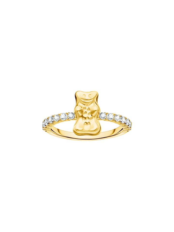 Ring Haribo Goldbär in gold
