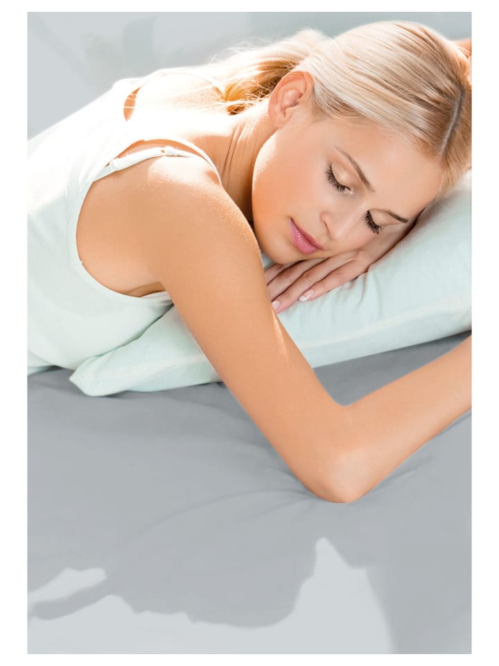 Spannbettlaken BOXSPRING in platin
