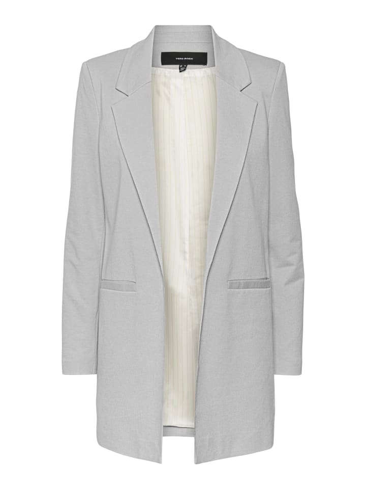 Blazer in Light Grey Melange