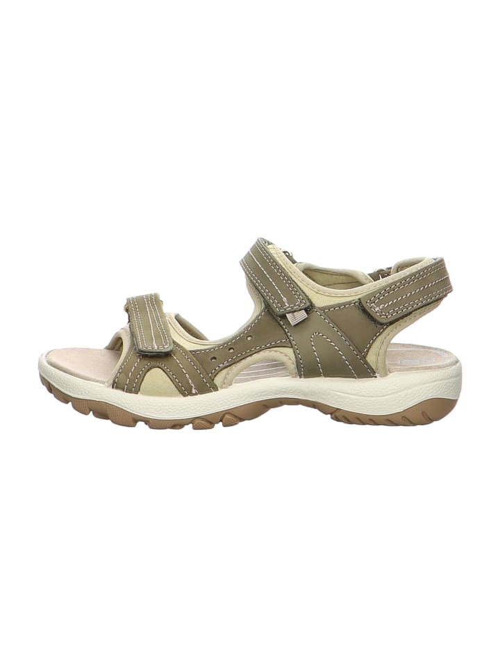 Komfort Sandalen in Grün