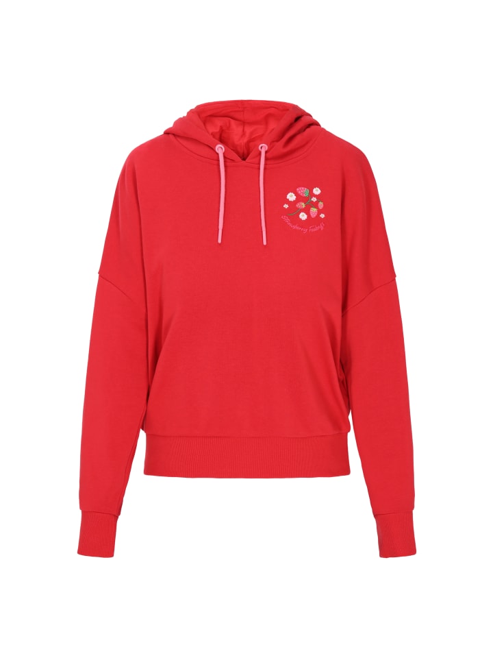 Women Hoodie in red