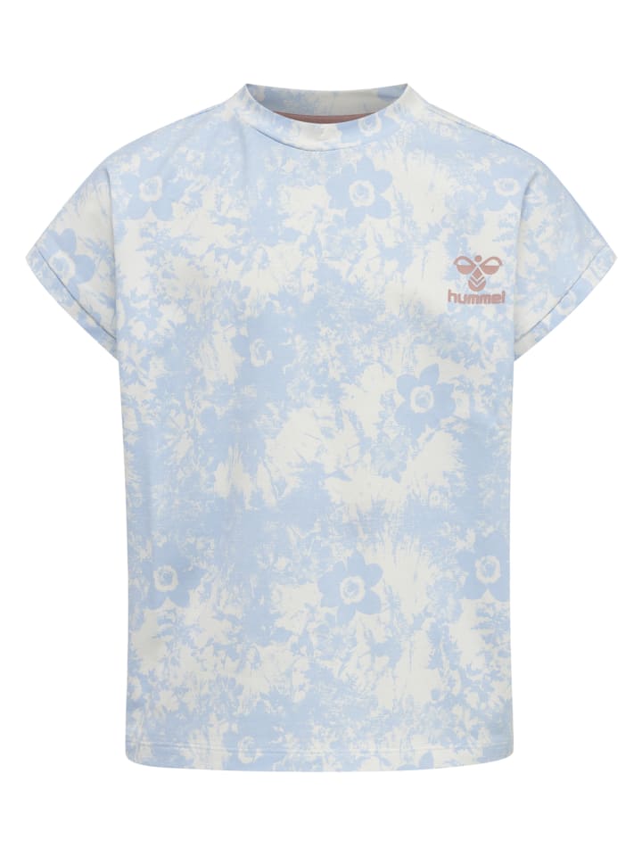 T-Shirt Hmlinez Mädchen in CERULEAN