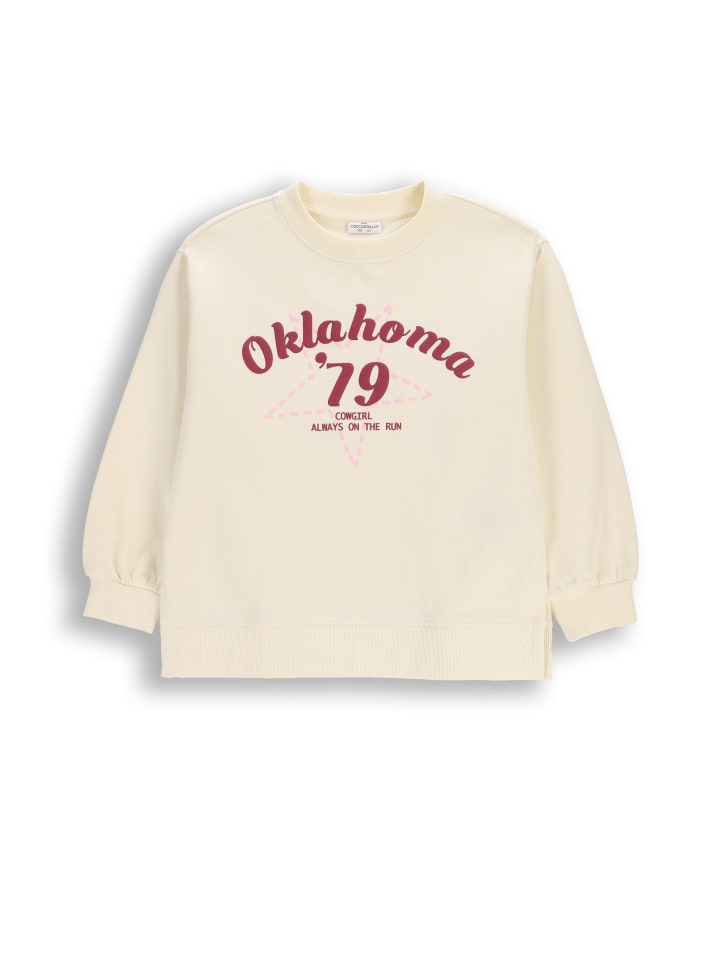 Oversize-Sweatshirt in ecru